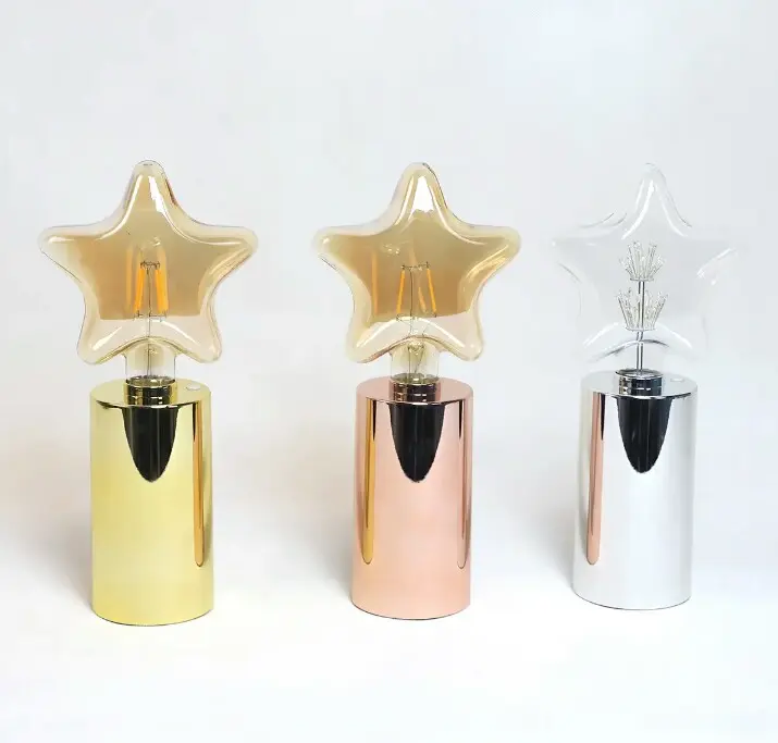 Elegant Starry Shiny | Decorative  Bulbs | Set of 3