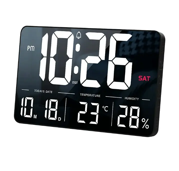TimeMaster | LED Digital | Wall Clock Display