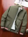 TAGAS | Olive Drift | Classic Green Zip-Up Bomber Jacket