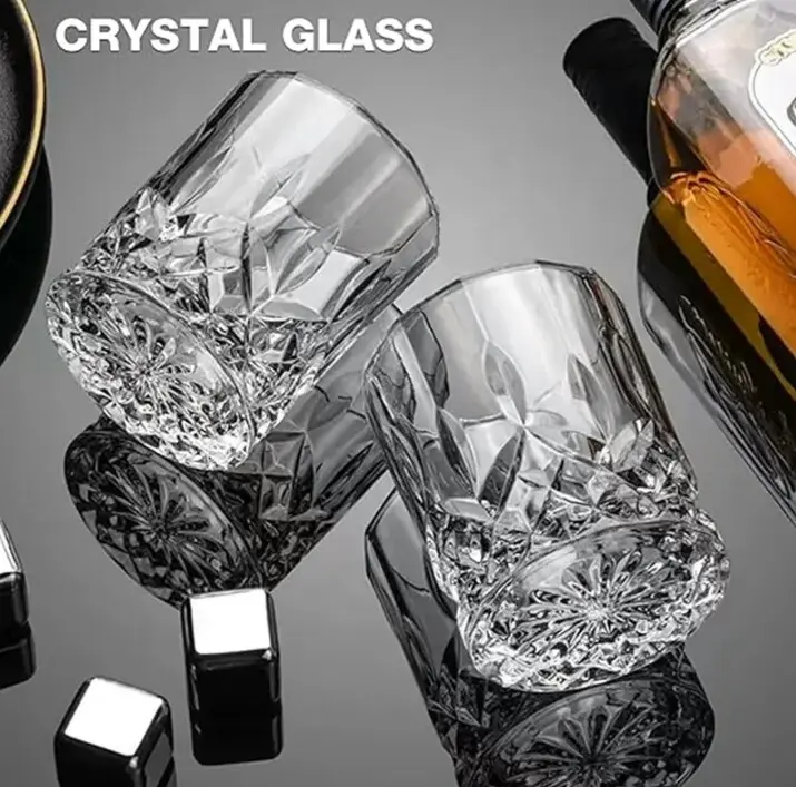 Crystal Diamond design Glass