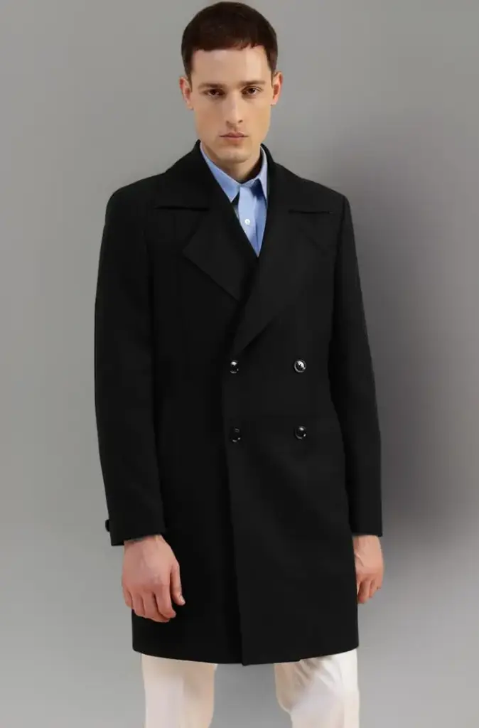 GIVO | Monarch Mode | Classic Black Overcoat