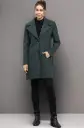 Monte Carlo | Emerald Edge | Dark Teal Wool-Blend Overcoat