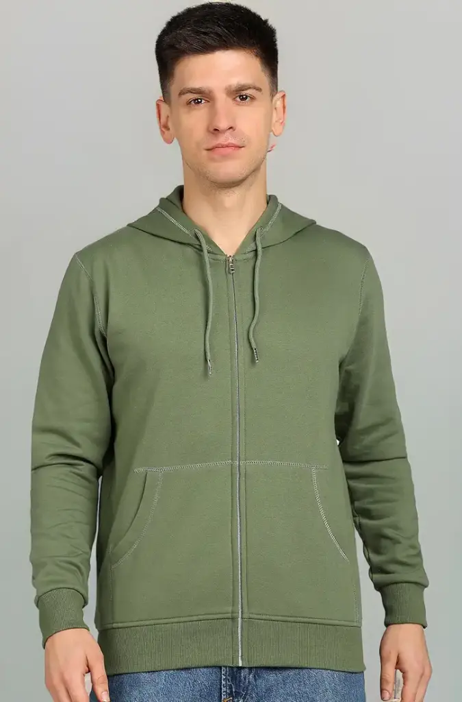 Alan Jones | Olive Echo Hooded Jacket