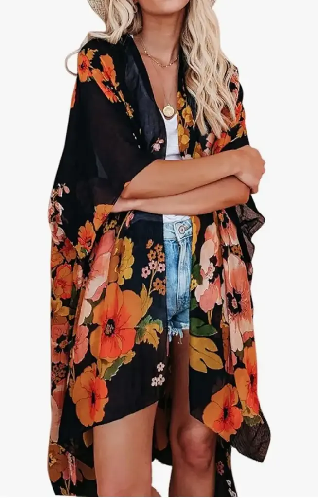 Floral Oasis | Kimono