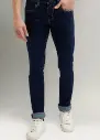 Neavy Blue Tapered Fit Mid Rise Jeans