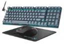 Taiahiro | 98-Key Mechanical Gaming Keyboard and Mouse | Grey