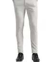 Solidplay | Regular Fit man's Light Grey Cotton blend Trouser