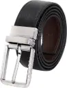 46-inch Formal Black Leather Belt For Men