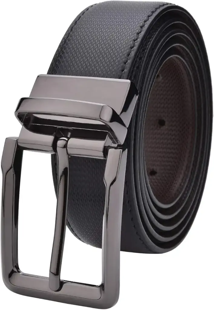 LABNOFT | Men's Reversible PU Leather Belt