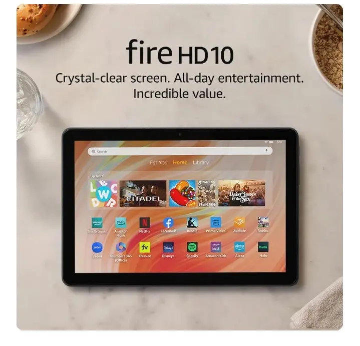 Amazon | Fire HD 10 tablet | 3 GB RAM | Black
