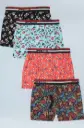 LUXE COZY | Super Combed Cotton Outer Elastic Kids Innerwear | Pack of 4 