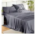 BEDSURE | Dark Grey Queen Size | Bedsheet
