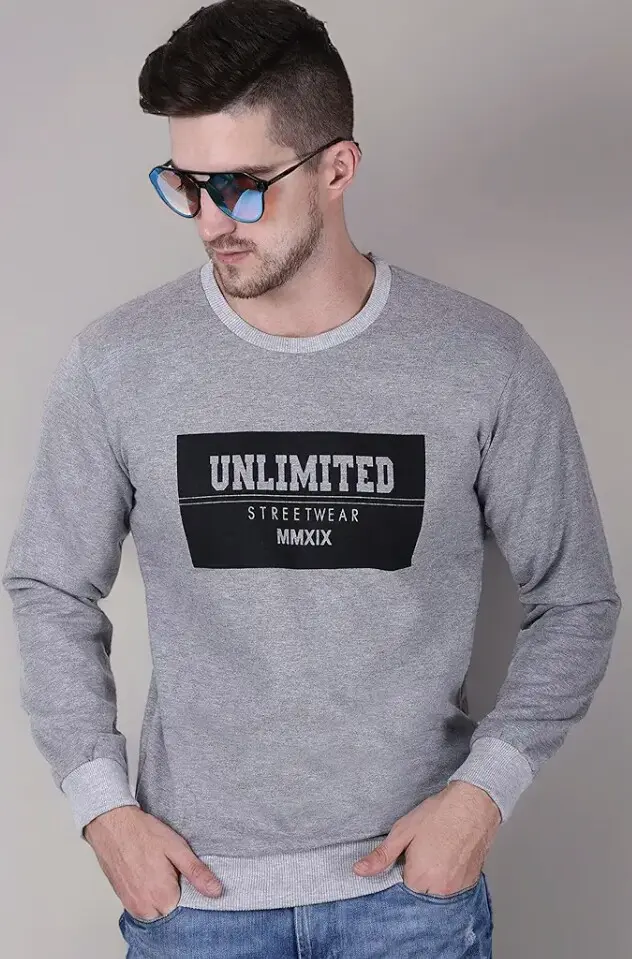 STYVIBE | Limitless Style Men's Graphic Printed | Sweatshirt