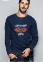 FENIDEAZ | Biker's Bolt Men's Cotton Graphic Printed | Sweatshirt