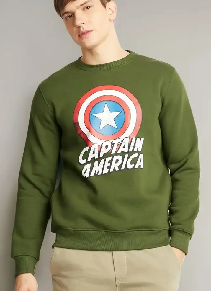MARVEL Merchandise | Captain America Sweatshirt