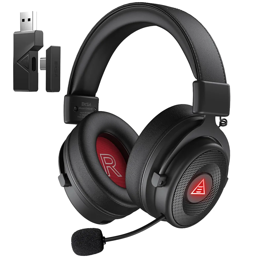 EKSA | Wireless Gaming Headset with mic Bluetooth Gaming Headphones for PS5
