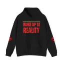 WAKE UP TO REALITY | Black | Anime Hoodie