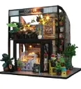 Charming Coffee Shop Miniature DIY Kit