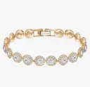 SWAROVSKI | Gold-Tone Crystal Tennis Bracelet