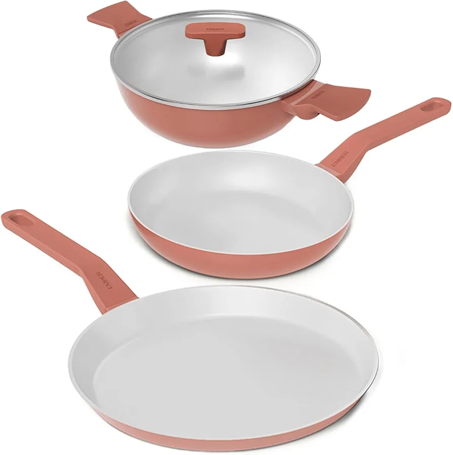 Ember | Arcilla Ceramic Non-Stick Cookware Gift Set - Florence Terracotta Edition