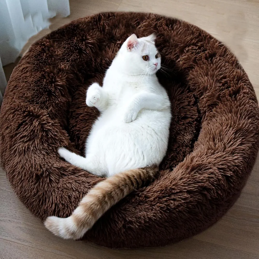 Zexsazone | Cozy Round Donut Per Bed for Cats and Dogs