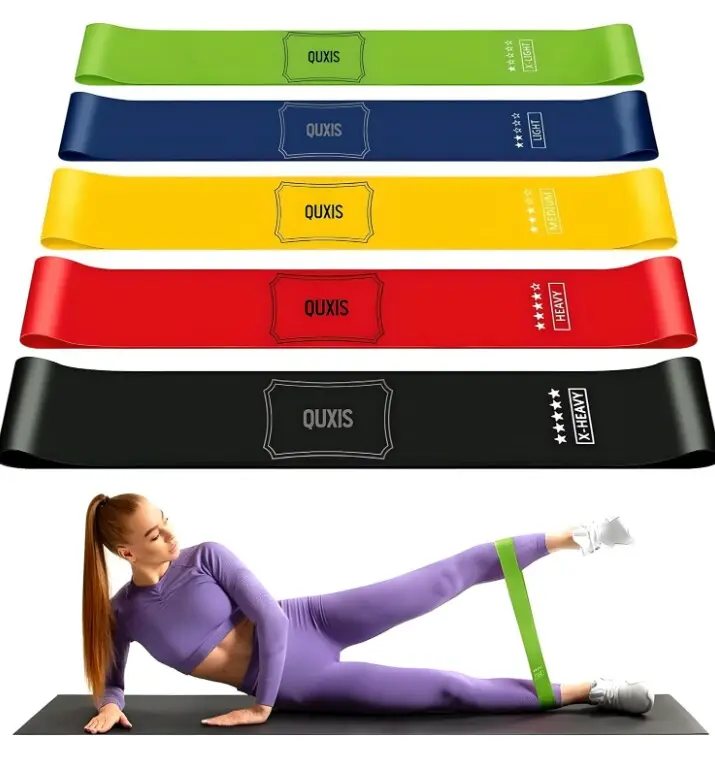 QUIXIS | Elastic Resistance Band Pack of 5