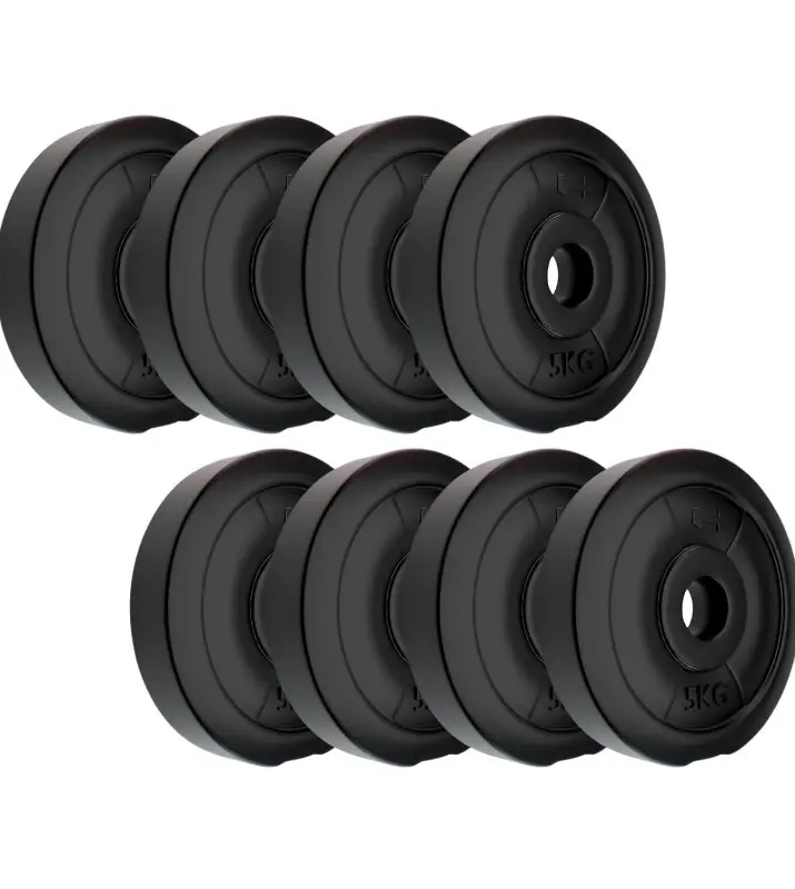 Symmetric PVC Weight Plate Set | 40kg Combo