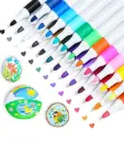 Amitasha 24-Shade Acrylic Marker Pen Set