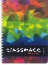 Classmate Pulse A4 Spiral Notebook Pack of 4 | Smooth Cover & 200 Pages