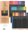 Wynhard 72-Color Oil-Based Drawing Pencils Set