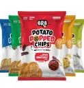 BRB | Crunchy Potato Popped Chips - Tasty Snacks Pack of 5