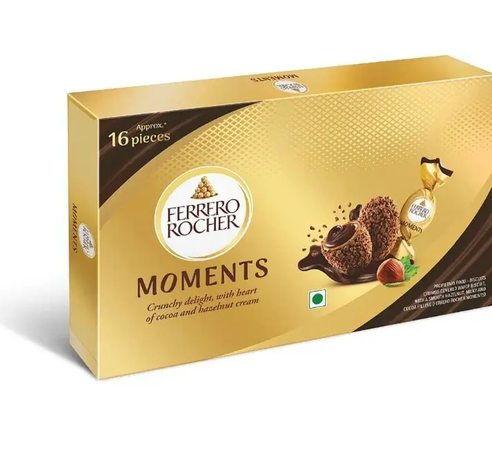 Ferrero Rocher | Moments 16-Piece Chocolate Box | 92.8g