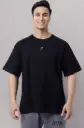 FUARK | Street Fit Cotton Blend Oversized Black | T-Shirt 