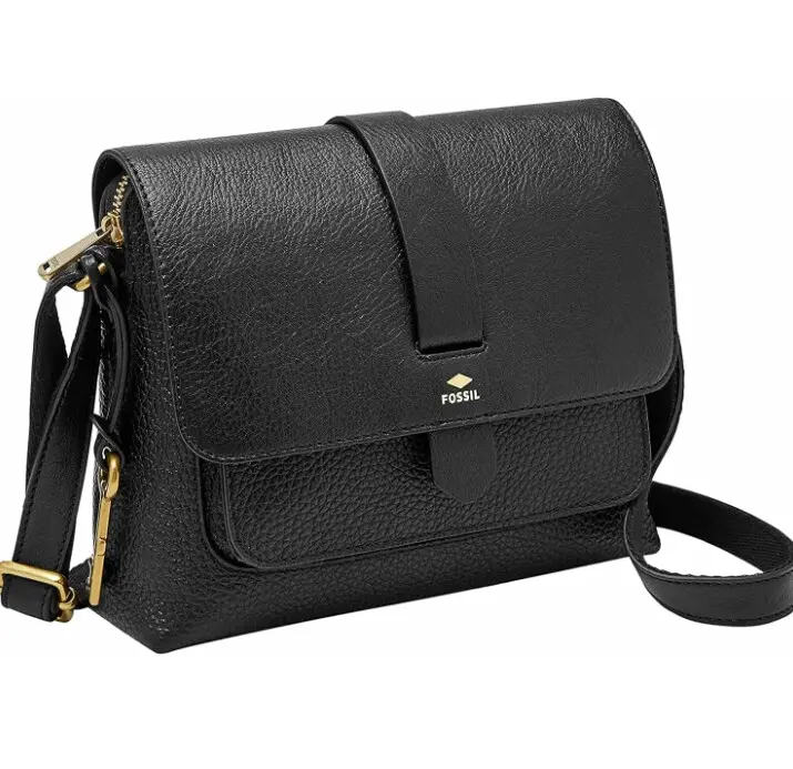 Fossil | Women's kinley Black Crossbody Bag