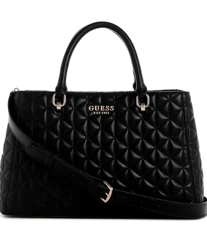 Guess | Black Quilted women's Satchel