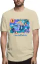 Stellar Serenade | Half Sleeve Graphic Printed T-Shirt