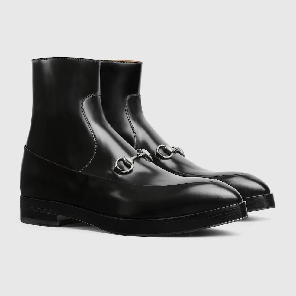GUCCI | Men's Ankle Boots with HorseBit