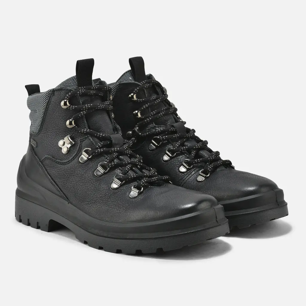 WOODLAND | Black Lace up Boot for Men