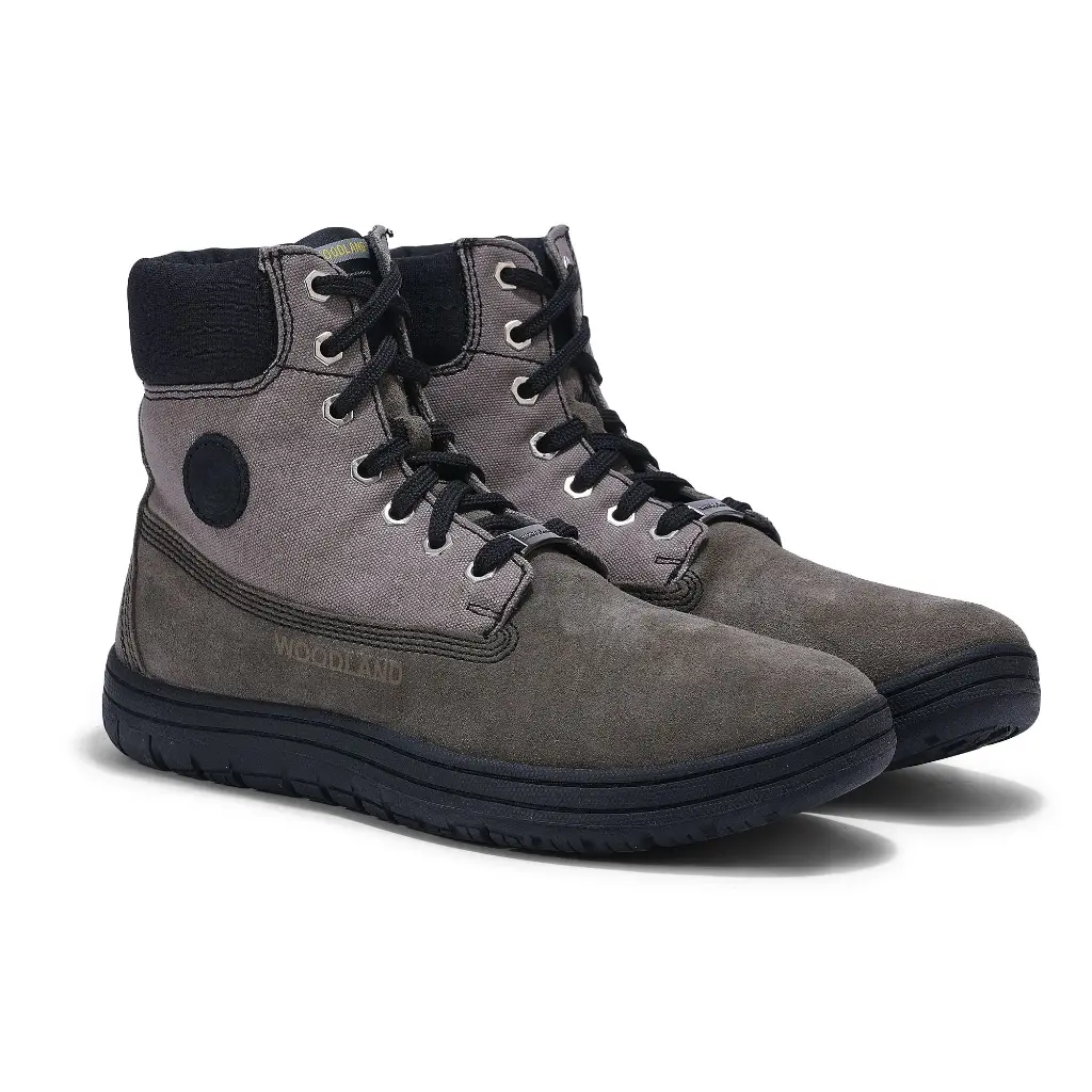 WOODLAND | Grey Casual High-top Sneaker