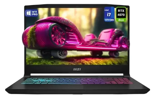 MSI Katana 15 Gaming Laptop | Intel i7-13620H | 64 GB DDR5 RAM 2TB PCle SSD | 15.6-inches | 165Hz Display | Nvidia G-Force RTX 4070 W11 Pro | Black