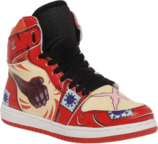 One Piece Monkey D Luffy High-Tops Sneaker