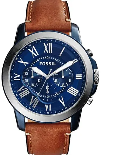 Fossil | Grant Chronograph Blue Dial Men's Watch 