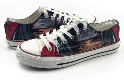 God Of Genjutsu Uchiha Itachi Anime Printed Shoes