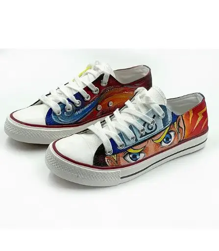 Naruto Inspired Anime Printed Shoes