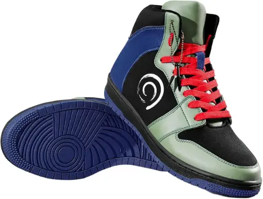 Konoha Kickers Anime Printed Shoes