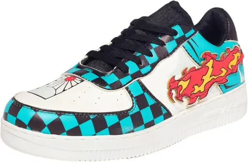 Demon Slayer Tanjiro Inspired Anime Shoes