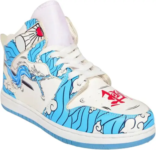 Demon Slayer Tanjiro Water Dragon  Lace up Shoes