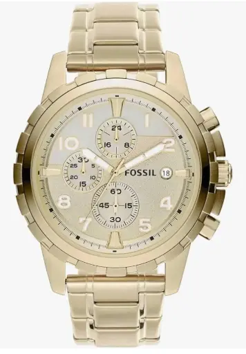 Fossil | Men's Dean Quartz | Stainless Steel Chronograph Watch