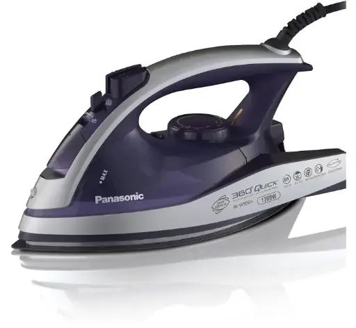 Panasonic | Dry and Steam Iron | with Alumite Soleplate