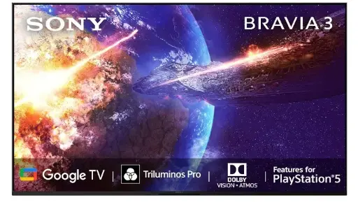 Sony | BRAVIA 3 Series | 65-inch 4K Ultra HD AI Smart LED TV
